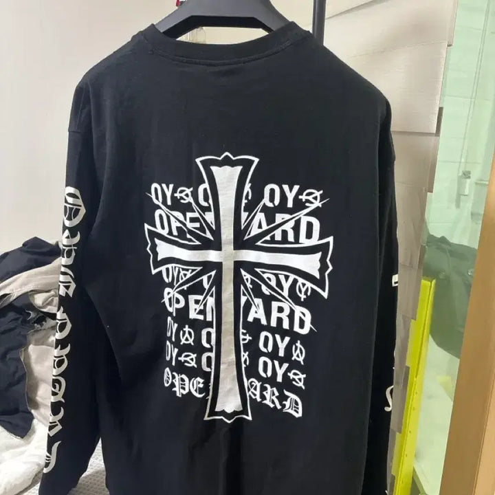 [BUNJANG] OYS Long Sleeve T-Shirt / OYS 오와이오와이 블랙 긴팔 티셔츠