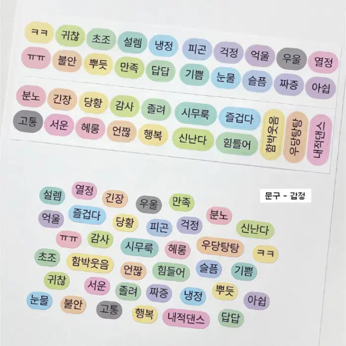 [BUNJANG] Magos Stationery Kiss Cut Stickers / 마고즈 문구 키스컷 3종