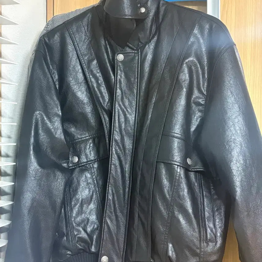 [BUNJANG] Nuakle Leather Jacket / Nuakle 누아끌레 레더자켓 2