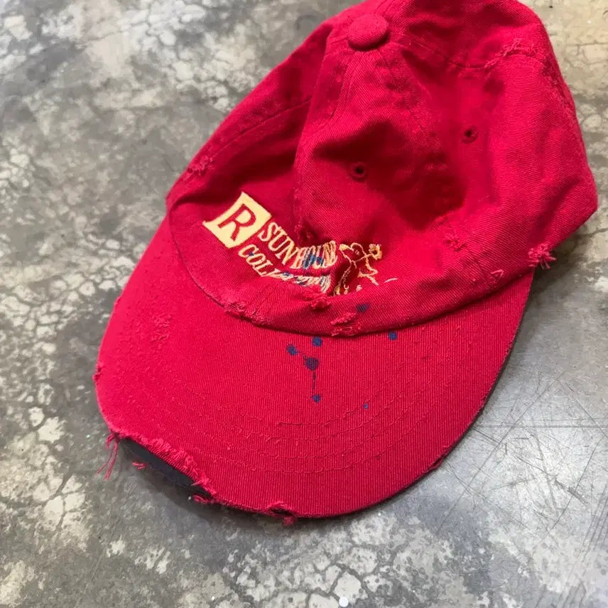 [BUNJANG] Belle Vintage Distressed Cap / 빈티지 캡