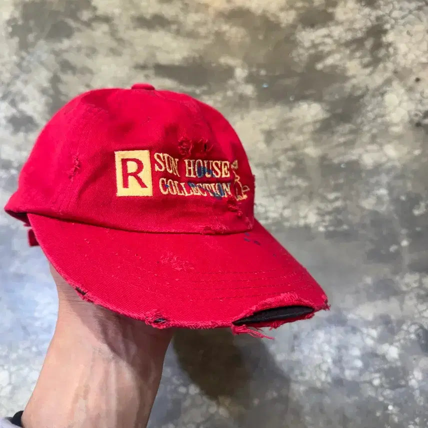 [BUNJANG] Belle Vintage Distressed Cap / 빈티지 캡