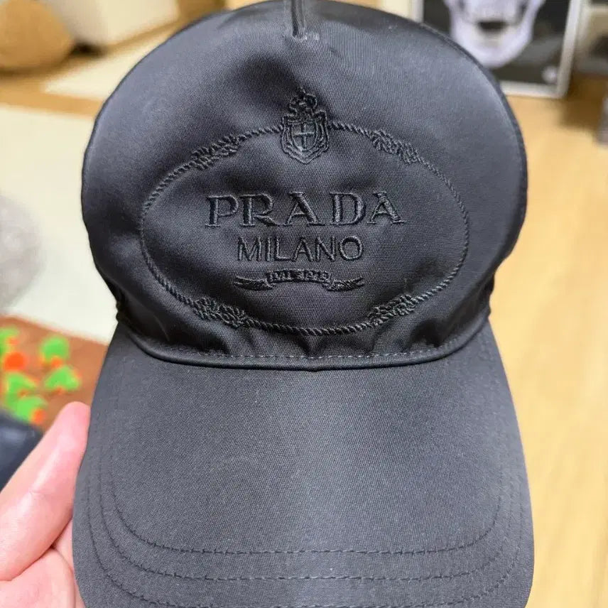 [BUNJANG] Prada Ball Cap Hat / 프라다 볼캡 모자