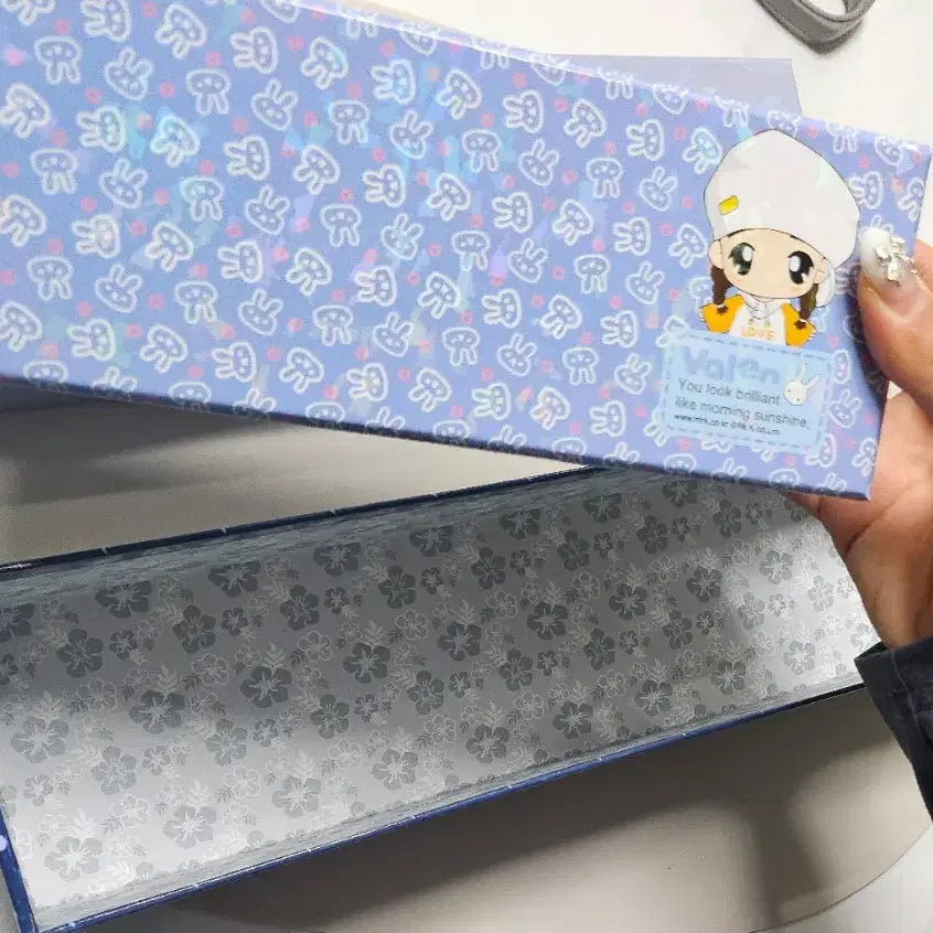 [BUNJANG] Mr. K Hologram Storage Box Set / 고전 mrk 엠알케이 지함 홀로그램 집게 문구보관 미스터케이 발렌