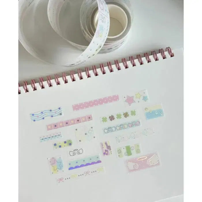 [BUNJANG] Love Crescent Ssrure Star ver.1 Kiss Cut / 러브크레센트 사르르 별 ver.1 키스컷