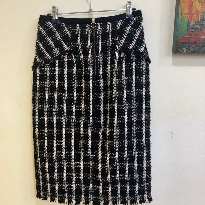 [BUNJANG] It Misha Tweed H-Line Midi Skirt / 잇미샤 트위드 H라인 미디 스커트/하객룩 출근룩