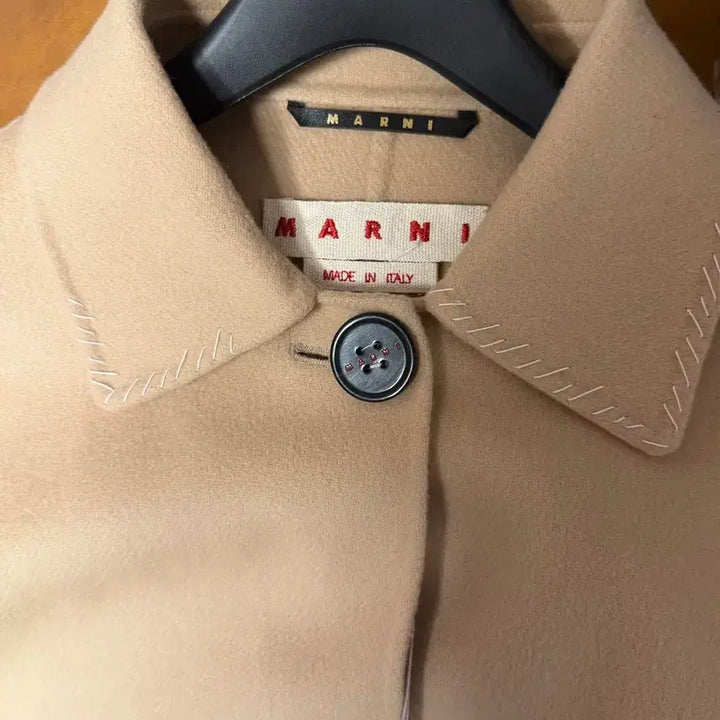 [BUNJANG] Marni Milk Camel Coat / 마르니(marni) 코트 밀크카멜색
