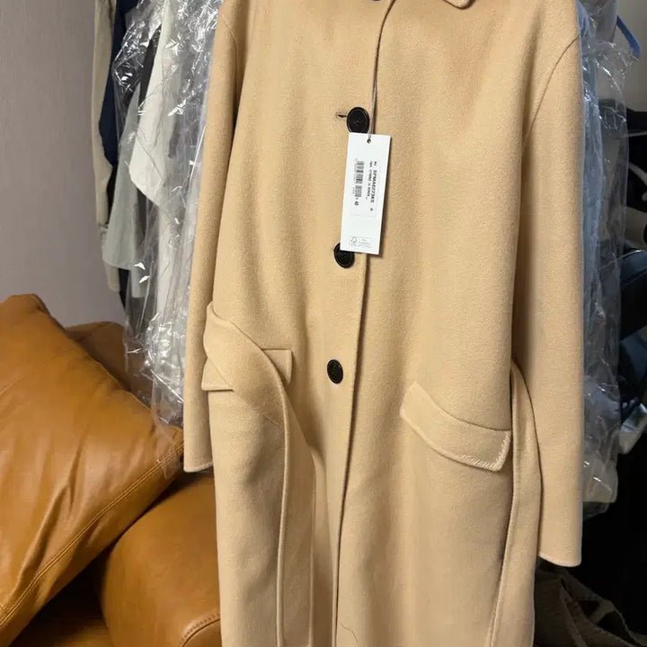 [BUNJANG] Marni Milk Camel Coat / 마르니(marni) 코트 밀크카멜색