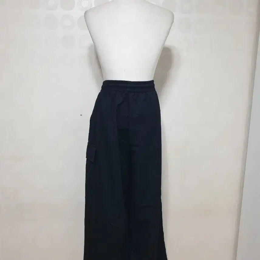 [BUNJANG] Generic 88 Black Cargo Pants / 통바지88/밴딩바지88/카고바지88