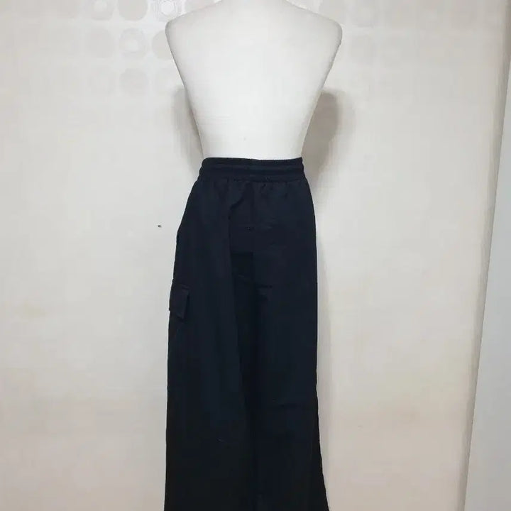 [BUNJANG] Generic 88 Black Cargo Pants / 통바지88/밴딩바지88/카고바지88