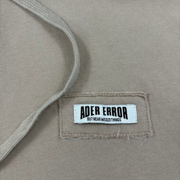 [BUNJANG] Ader Error Beige Hoodie / 아더에러 베이지 후드티