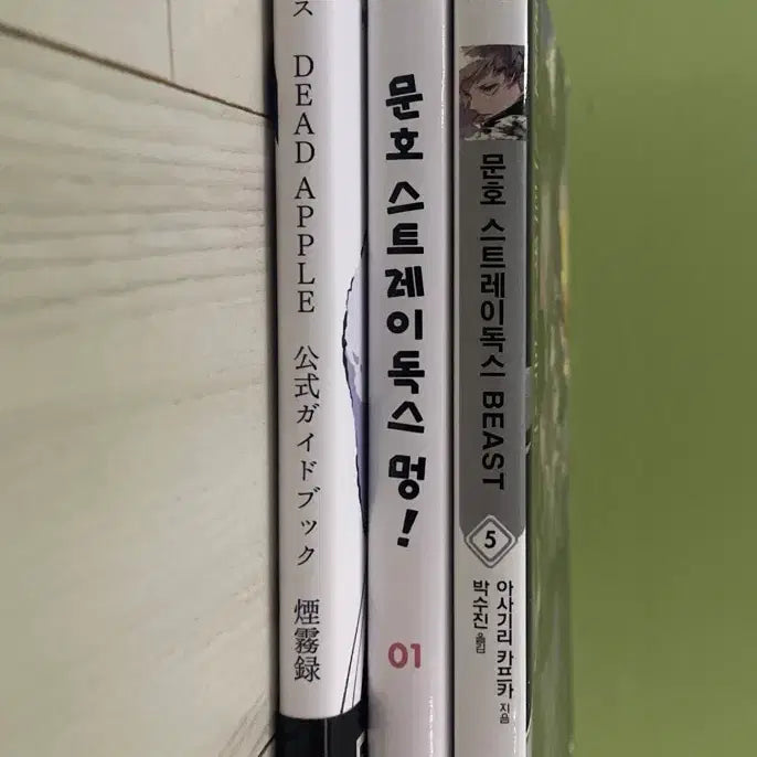[BUNJANG] Bungo Stray Dogs Book Set / 문스독 책 판매