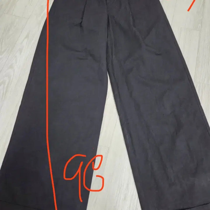 [BUNJANG] Marithe Francois Girbaud Wide Cotton Pants / 마리떼프랑소와저버 와이드 코튼 팬츠 블랙s