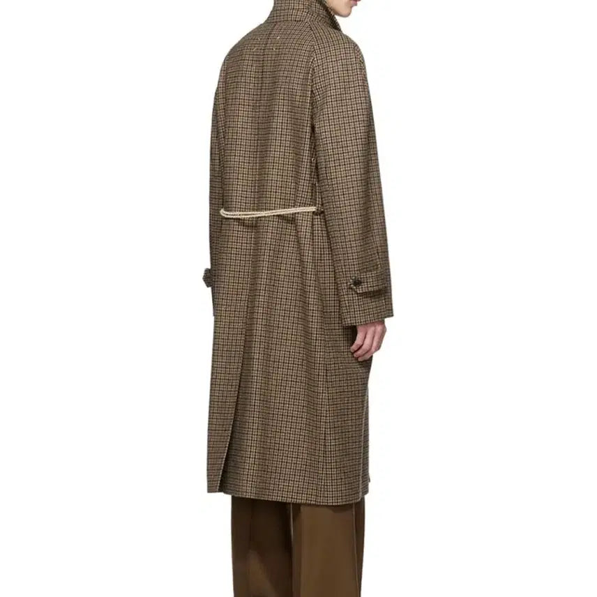 [BUNJANG] Maison Margiela Houndstooth Check Coat / 마르지엘라 하운드투스 체크 코트