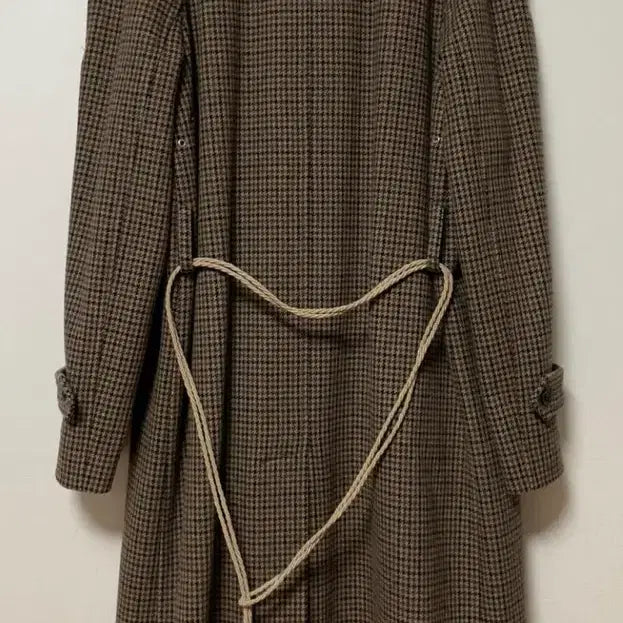 [BUNJANG] Maison Margiela Houndstooth Check Coat / 마르지엘라 하운드투스 체크 코트