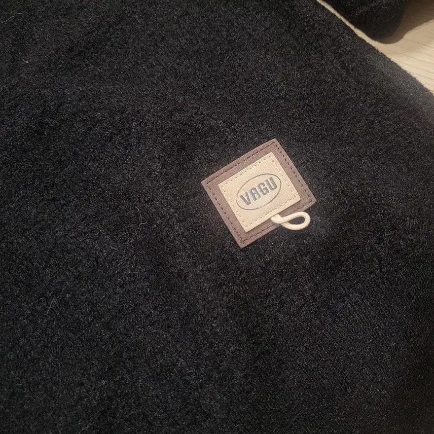 [BUNJANG] Black Point Knit Top & PAT Wool Check Slacks Bundle Set / 검정포인트 니트 PAT 울 체크 슬랙스 일괄