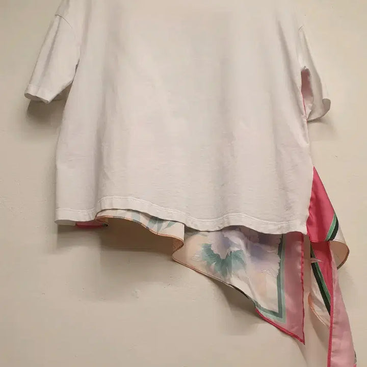 [BUNJANG] Sandro Silk-Feel T-shirt / 66~77반)산드로 실크 느낌 티셔츠