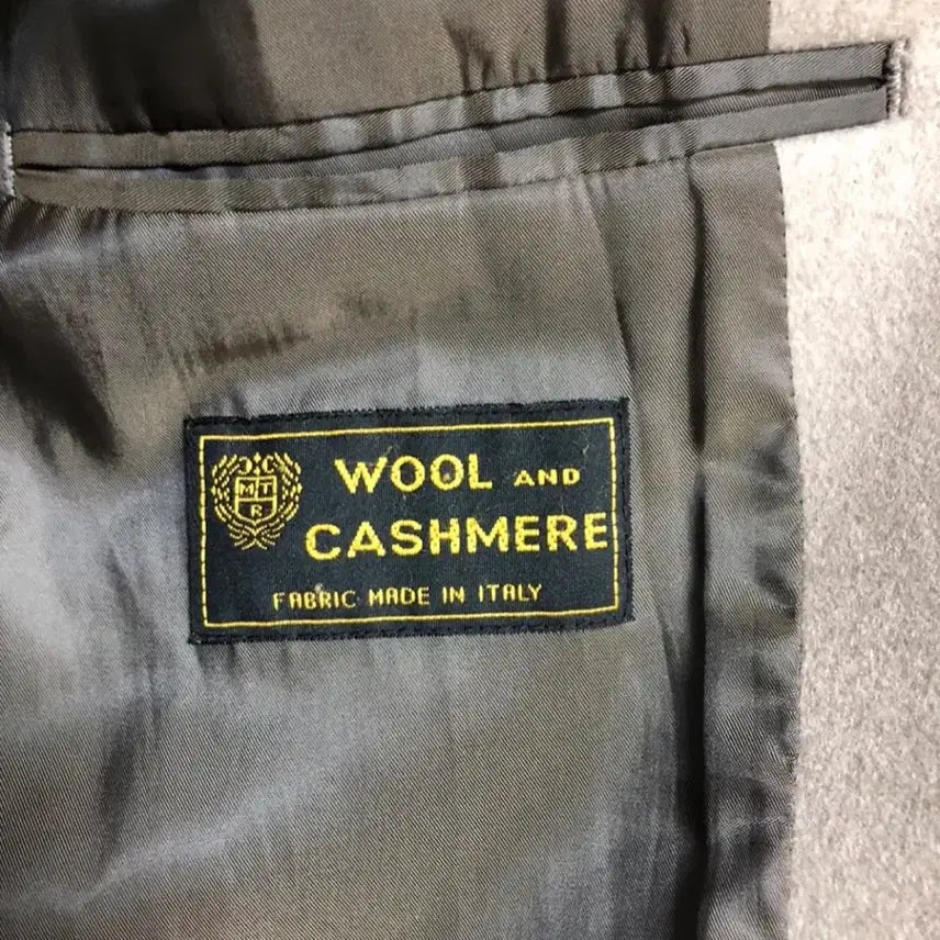 [BUNJANG] In Silence Black Label MTR Premium Single Coat Oatmeal L / 인사일런스 블랙 라벨 MTR 프리미엄 싱글 코트 오트밀 색상 L 사이즈