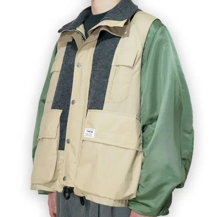 [BUNJANG] elephant TRIBAL fabrics Hybrid Mountain Jacket / elephant TRIBAL fabrics 하이브리드 마운틴자켓