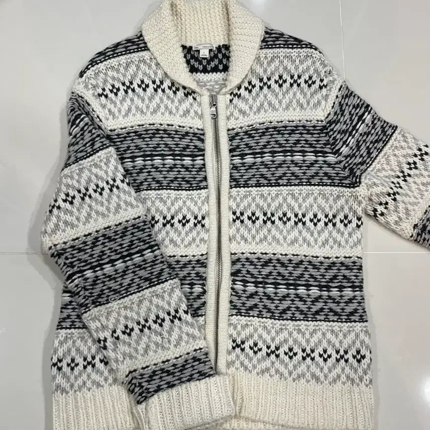 [BUNJANG] Gap Vintage Wool Knit Zip-up / 빈티지 갭 gap 오버핏 울 니트집업 모리걸