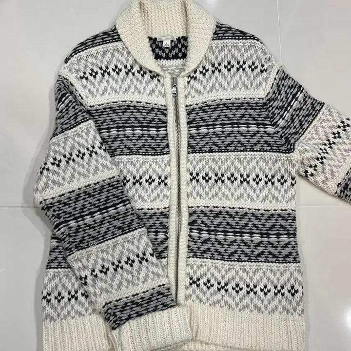 [BUNJANG] Gap Vintage Wool Knit Zip-up / 빈티지 갭 gap 오버핏 울 니트집업 모리걸