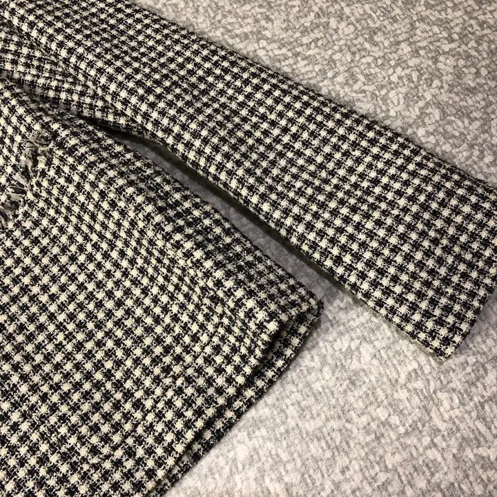 [BUNJANG] ZIGOT Glitter Tweed Jacket / 지고트 글리터 펄 트위드 자켓 출근룩 하객룩 결혼식 올드머니룩