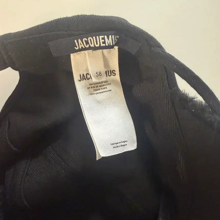 [BUNJANG] Jacquemus Hat Black / 자크뮈스 모자 블랙