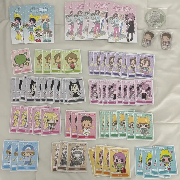 [SOLD OUT] 와글와글빌라 주민카드 우이 유리 김윤수 스우 무디클럽 히나쿠우 스티커