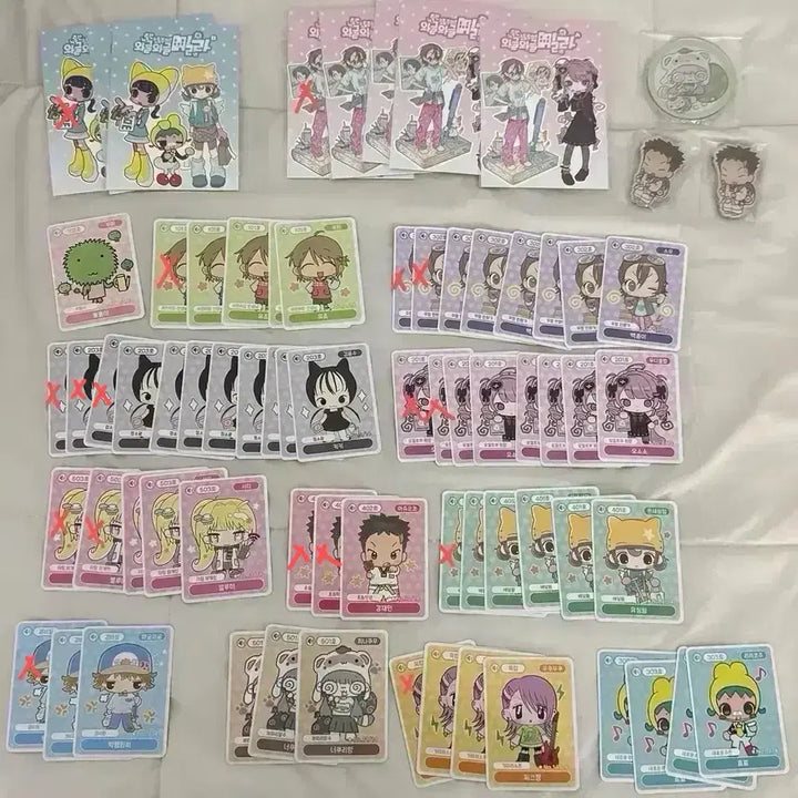 [SOLD OUT] 와글와글빌라 주민카드 우이 유리 김윤수 스우 무디클럽 히나쿠우 스티커