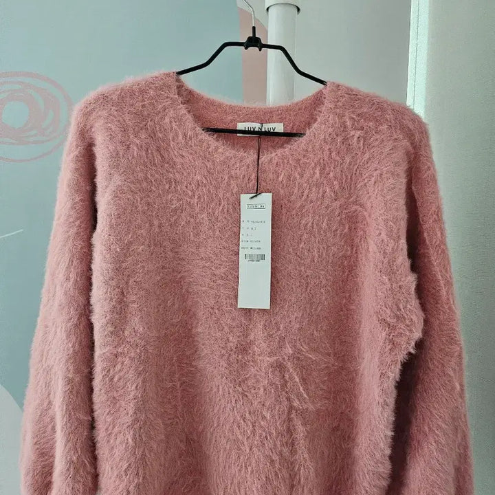 [BUNJANG] Angora Pink Long Sleeve T-shirt / 앙고라 티셔츠.미사용. 새상품