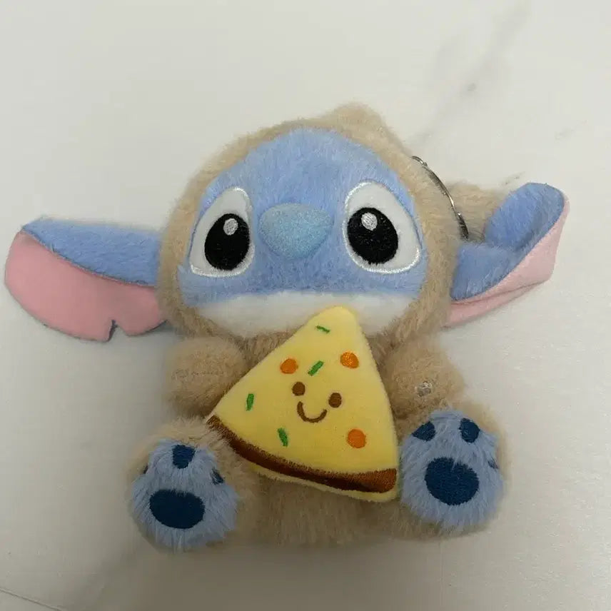 [BUNJANG] Stitch Plush Doll with Pizza / 피자들고 있는 스티치 인형