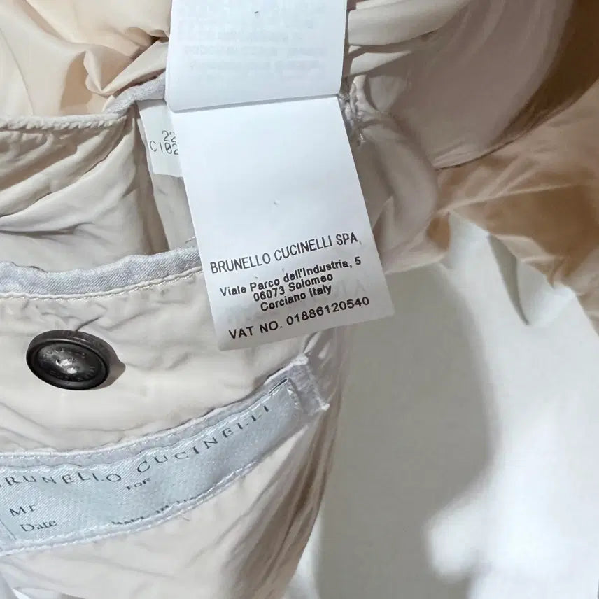 [BUNJANG] Brunello Cucinelli Taffeta Corduroy Hooded Down Jacket / ( S+ / L ) 브루넬로쿠치넬리 타프타 코듀로이 후드패딩