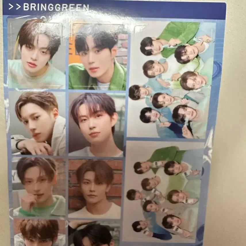 [BUNJANG] AlphaDriveOne Bring Green Sticker / 알디원 브링그린 스티커 알파드라이브원