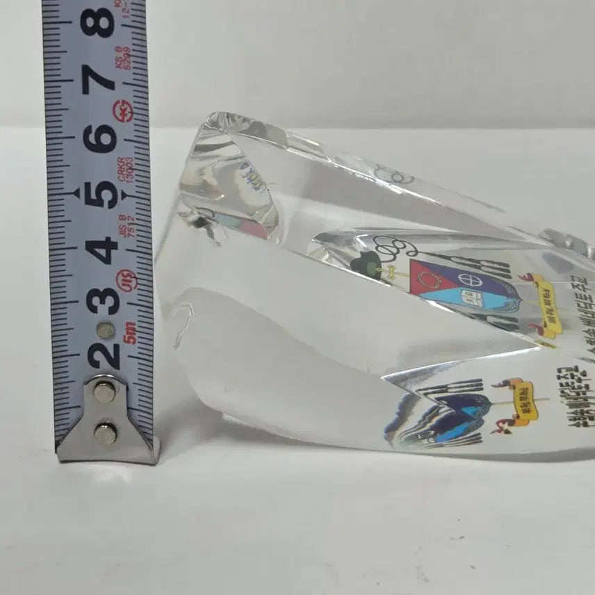 [BUNJANG] Catholic Bishop Crystal Paperweight / 가톨릭 크리스탈 문진 무거움 주교 천주교 문진 성물