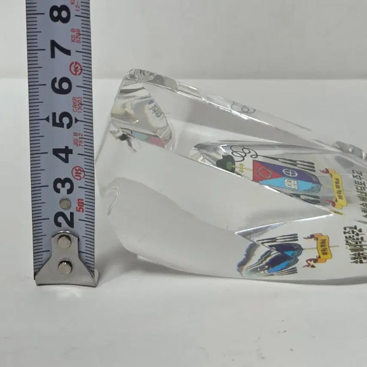 [BUNJANG] Catholic Bishop Crystal Paperweight / 가톨릭 크리스탈 문진 무거움 주교 천주교 문진 성물