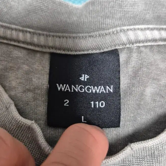 [BUNJANG] Crown Cross Washed T-shirt (L) / 왕관 크로스 워싱 반팔 티셔츠 L 1회착용 상태굿