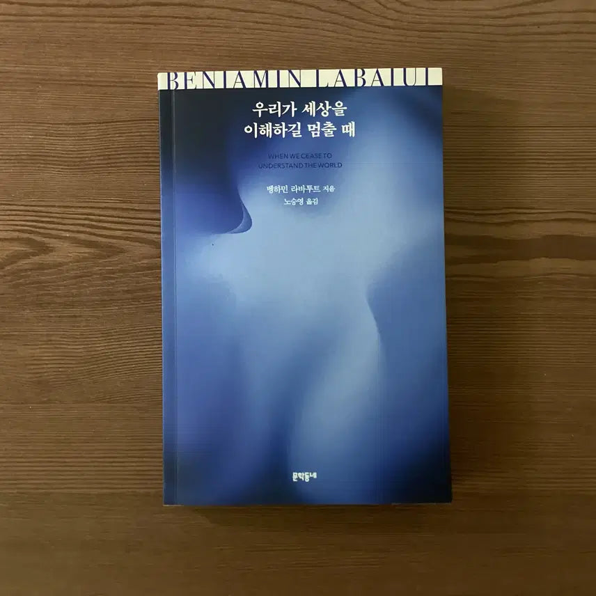 [BUNJANG] When We Cease to Understand the World Book / 우리가 세계를 이해하길 멈출 때