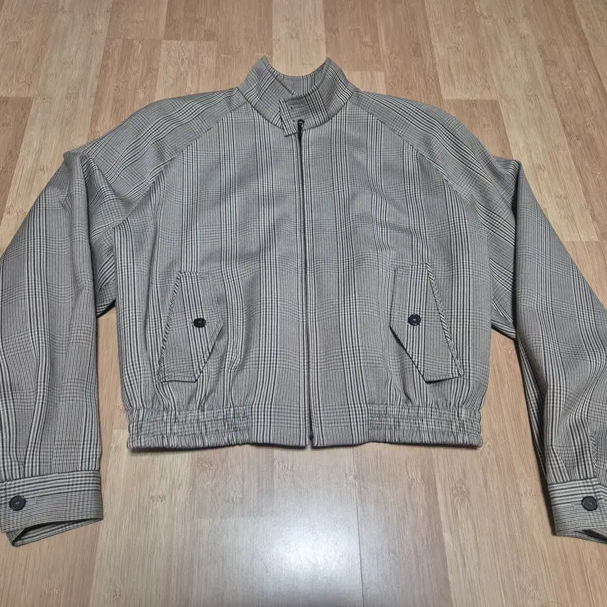 [BUNJANG] RECTO Glen Check Harrington Jacket / RECTO 렉토 글렌체크 헤링턴 자켓