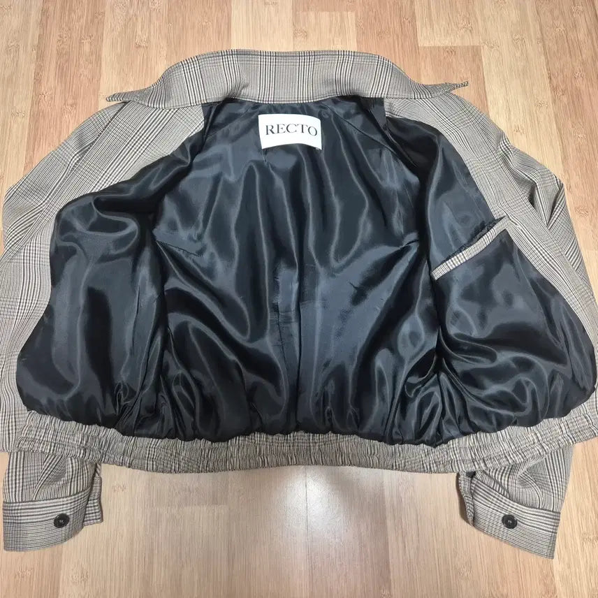 [BUNJANG] RECTO Glen Check Harrington Jacket / RECTO 렉토 글렌체크 헤링턴 자켓