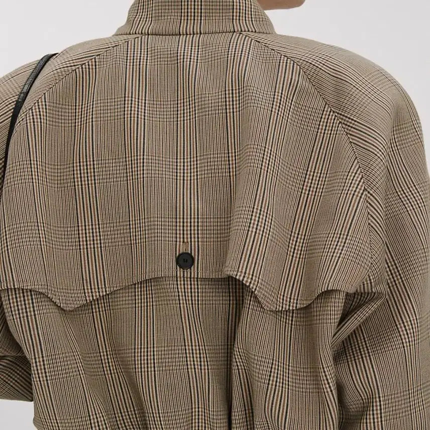 [BUNJANG] RECTO Glen Check Harrington Jacket / RECTO 렉토 글렌체크 헤링턴 자켓