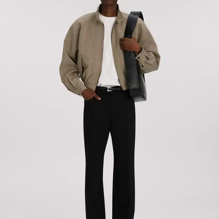 [BUNJANG] RECTO Glen Check Harrington Jacket / RECTO 렉토 글렌체크 헤링턴 자켓