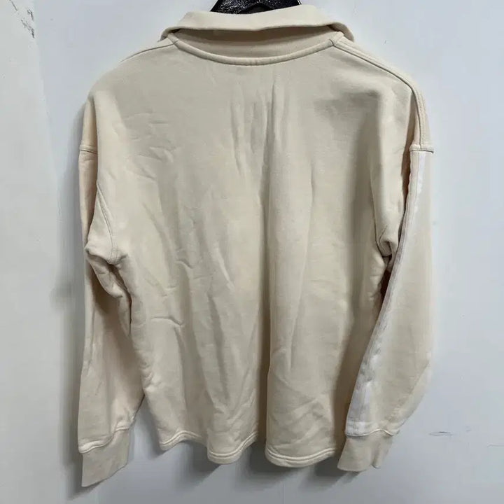 [BUNJANG] Adidas Half-Zip Up Sweatshirt / [만원 아라비아빈티지]아디다스 삼선 하프집업 아이보리 90