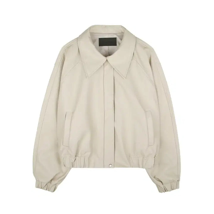 [BUNJANG] Amour moier Leather Jacket / 아무르무아르(Amour moier) 레더점퍼 프리사이즈