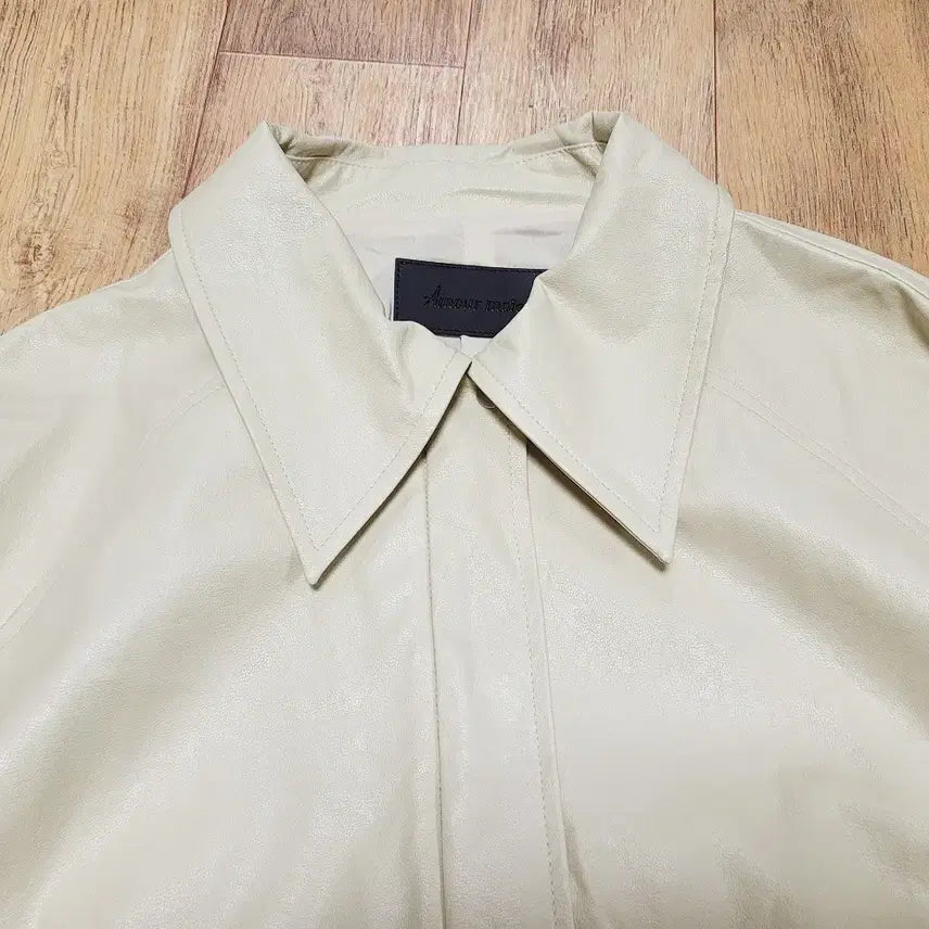 [BUNJANG] Amour moier Leather Jacket / 아무르무아르(Amour moier) 레더점퍼 프리사이즈