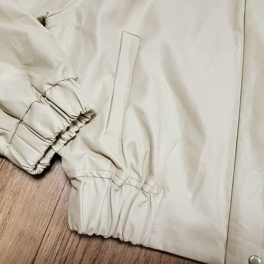 [BUNJANG] Amour moier Leather Jacket / 아무르무아르(Amour moier) 레더점퍼 프리사이즈