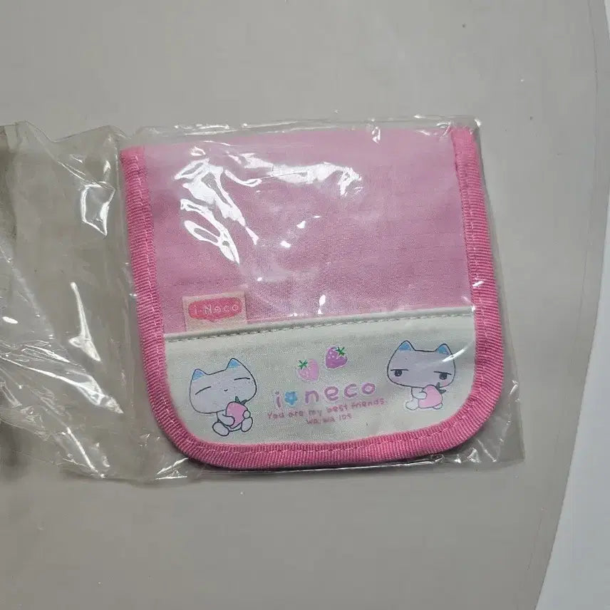 [BUNJANG] Wawa 109 Aineko Pink Wallet / 고전 와와109 아이네코 핑크 반지갑