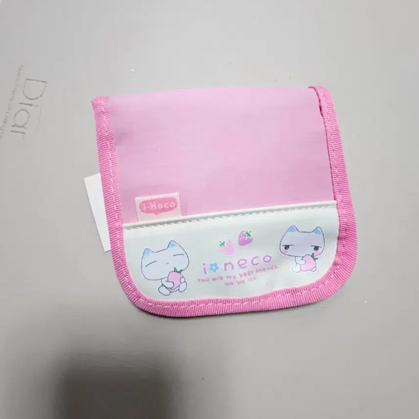 [BUNJANG] Wawa 109 Aineko Pink Wallet / 고전 와와109 아이네코 핑크 반지갑