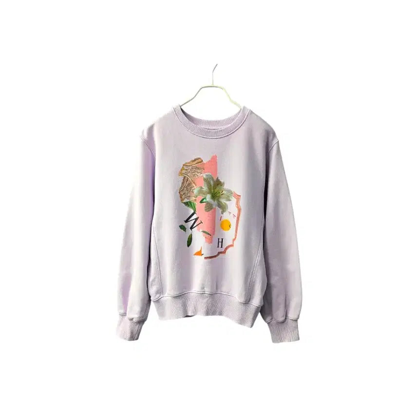 [BUNJANG] It MICHAA Graphic Printed Sweatshirt / 잇미샤  그래픽프린팅  맨투맨 스웻셔츠