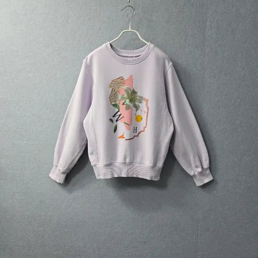 [BUNJANG] It MICHAA Graphic Printed Sweatshirt / 잇미샤  그래픽프린팅  맨투맨 스웻셔츠