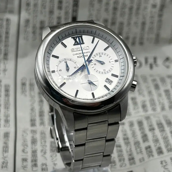 [BUNJANG] Seiko SSB145 Chronograph Watch / 세이코 쿼츠 크로노그래프 SSB145 (6T63-00N0)