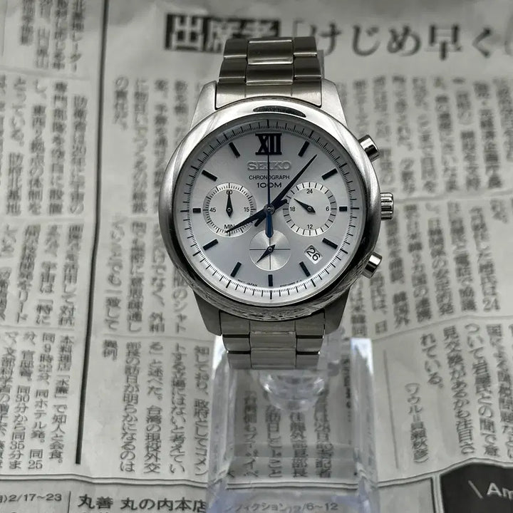 [BUNJANG] Seiko SSB145 Chronograph Watch / 세이코 쿼츠 크로노그래프 SSB145 (6T63-00N0)